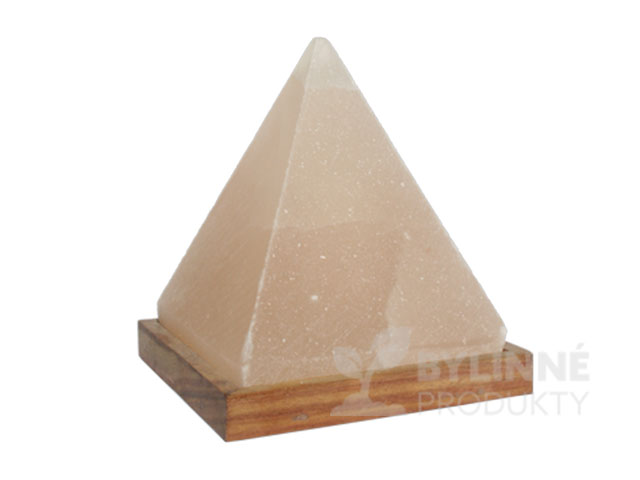 Soľná lampa elektrická – pyramída
