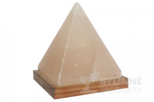 Soľná lampa elektrická - pyramída