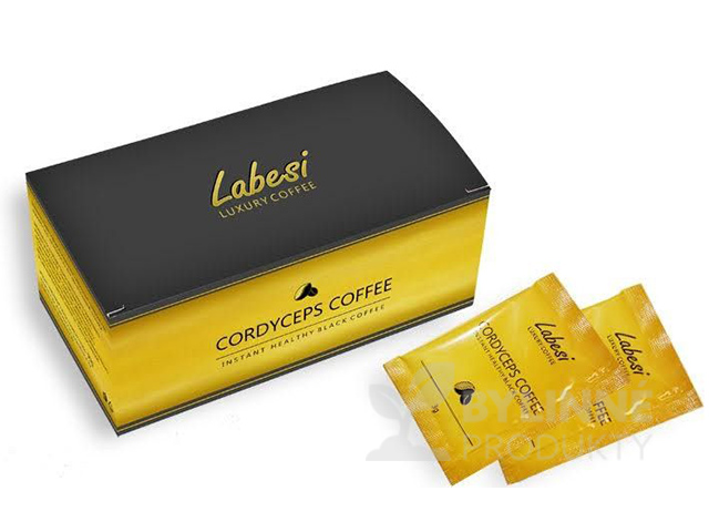 Cordyceps káva čierna instantná káva s extraktom huby Cordyceps Cordyceps káva čierna instantná káva s extraktom huby Cordyceps