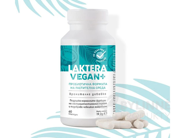 Laktera Vegan+ – kapsule 60ks Laktera Vegan+ – kapsule 60ks